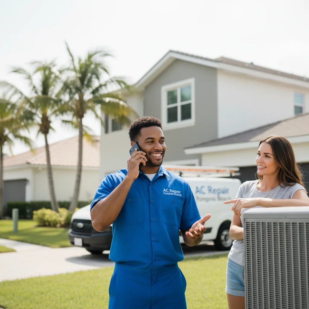 AC Repair Pompano Beach customer support in Prospect Park